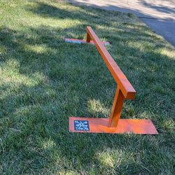 Newly Painted Skateboarding Rail NEED GONE