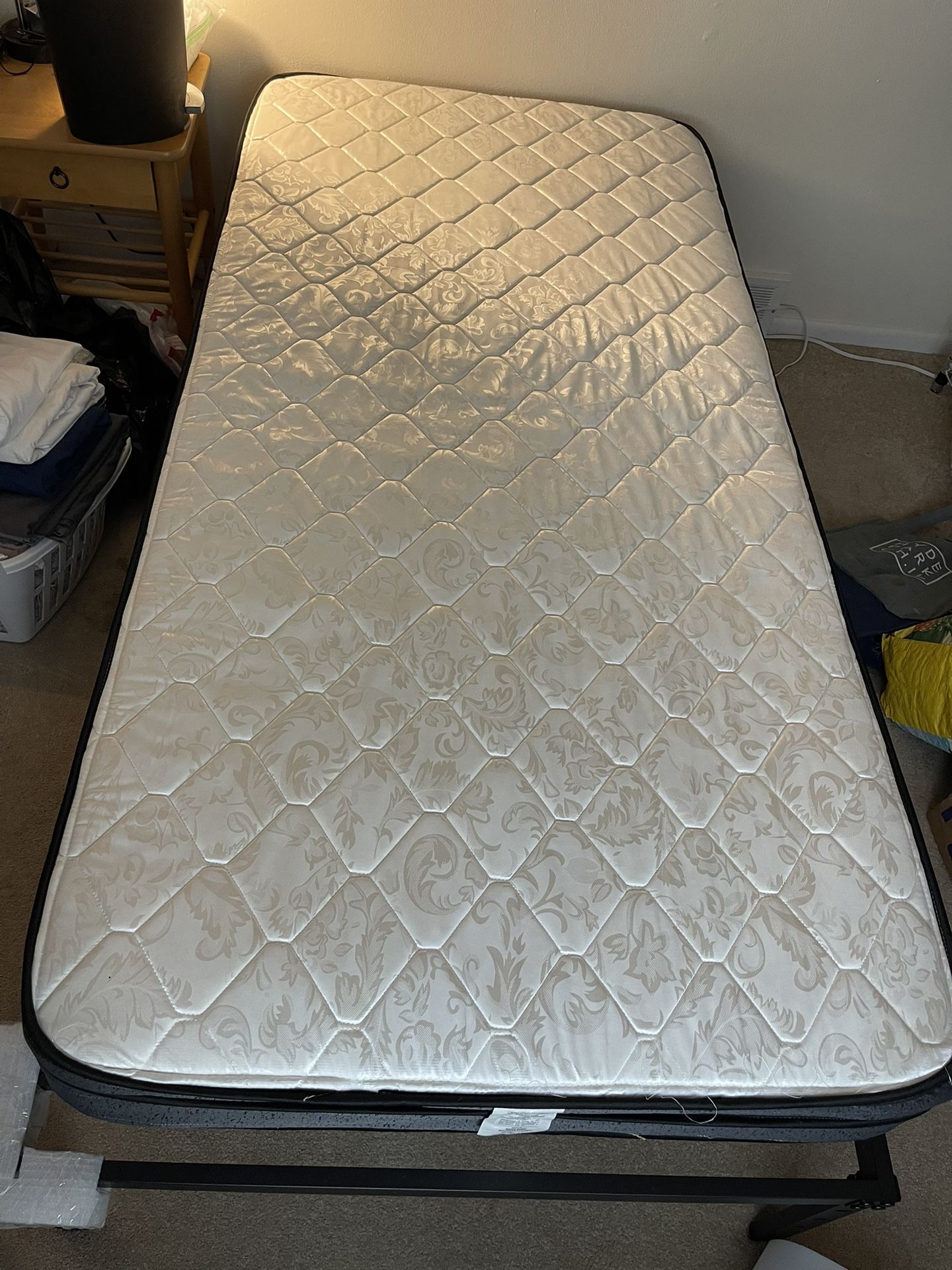 Twin Bed Frame And Mattress 