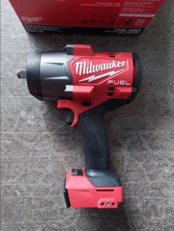 New Milwaukee FUEL 1/2" High-Torque Impact Wrench M18 w/ Friction Ring - Tool Only.