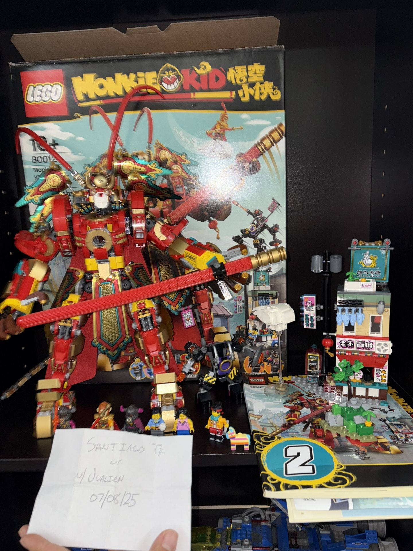 Lego Monkie Kid Monkey King Warrior Mech 80012