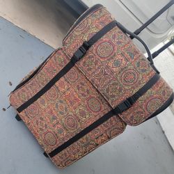 Vintage Sewing Machine Luggage  Stitch and Go