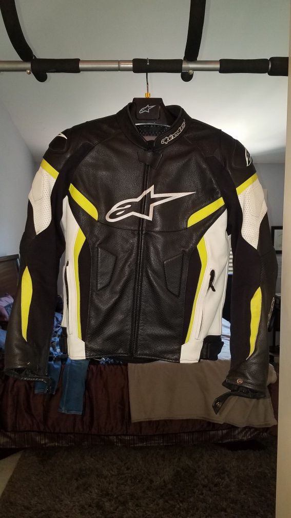 Alpinestar GP-R perforated leather jacket