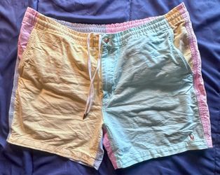 Polo Ralph Lauren Pastel Colorblock Drawstring Shorts - Yellow, Mint, Pink, Blue