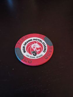 Casino chip collectors peice