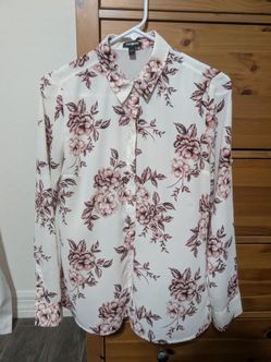 Express floral blouse