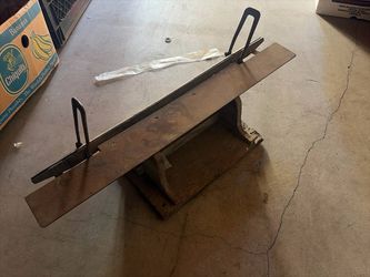 Vintage Sheet Metal Brake machine