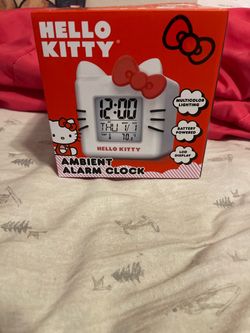 Hello kitty alarm clock