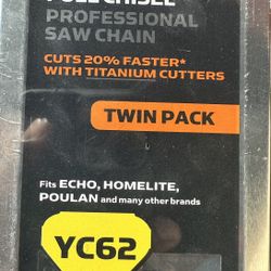 PowerCare Twin Pack 18 In Saw Chain 