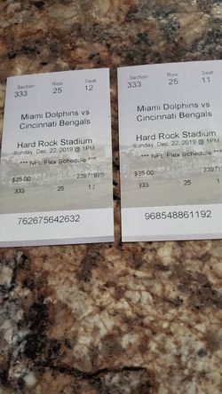 Dolphin tickets