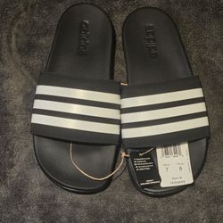 Adidas Black Adilette Comfort Sandals