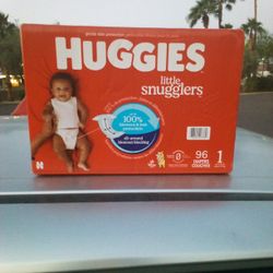 Size 1 Huggies 96 Count 