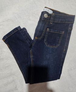 Zara Dark Wash Skinny Jeans Size 5 Girl