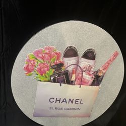 Circular Canvas 🖼️ 22 Inch. 