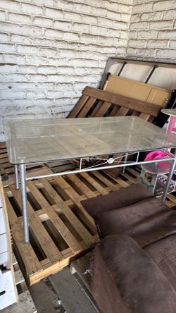 Glass table