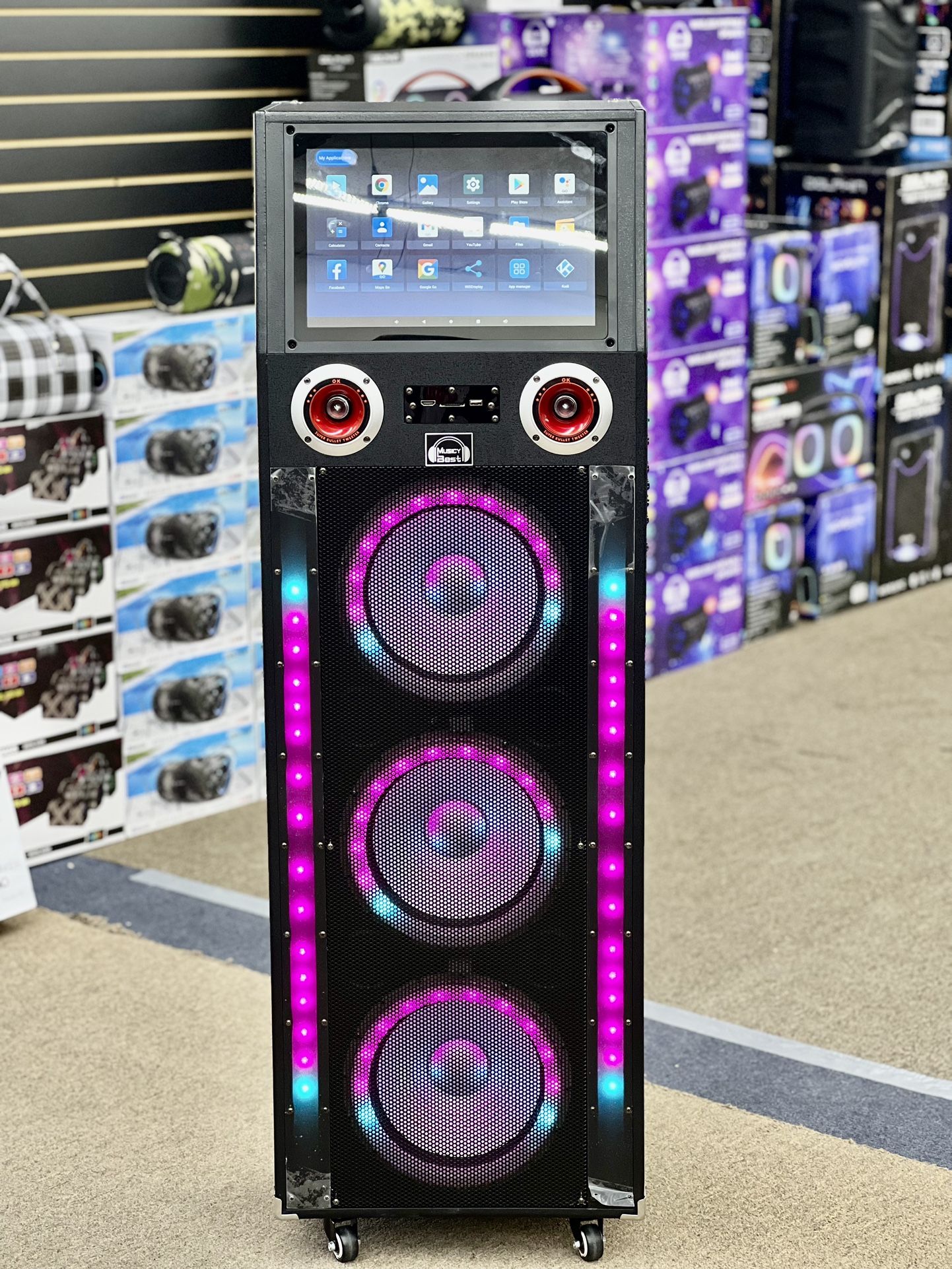 Touch Screen Karaoke Party Speaker