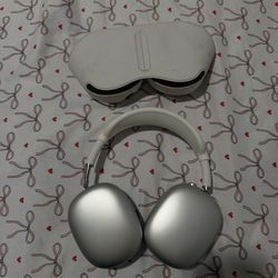 Silver Airpods Pro Max
