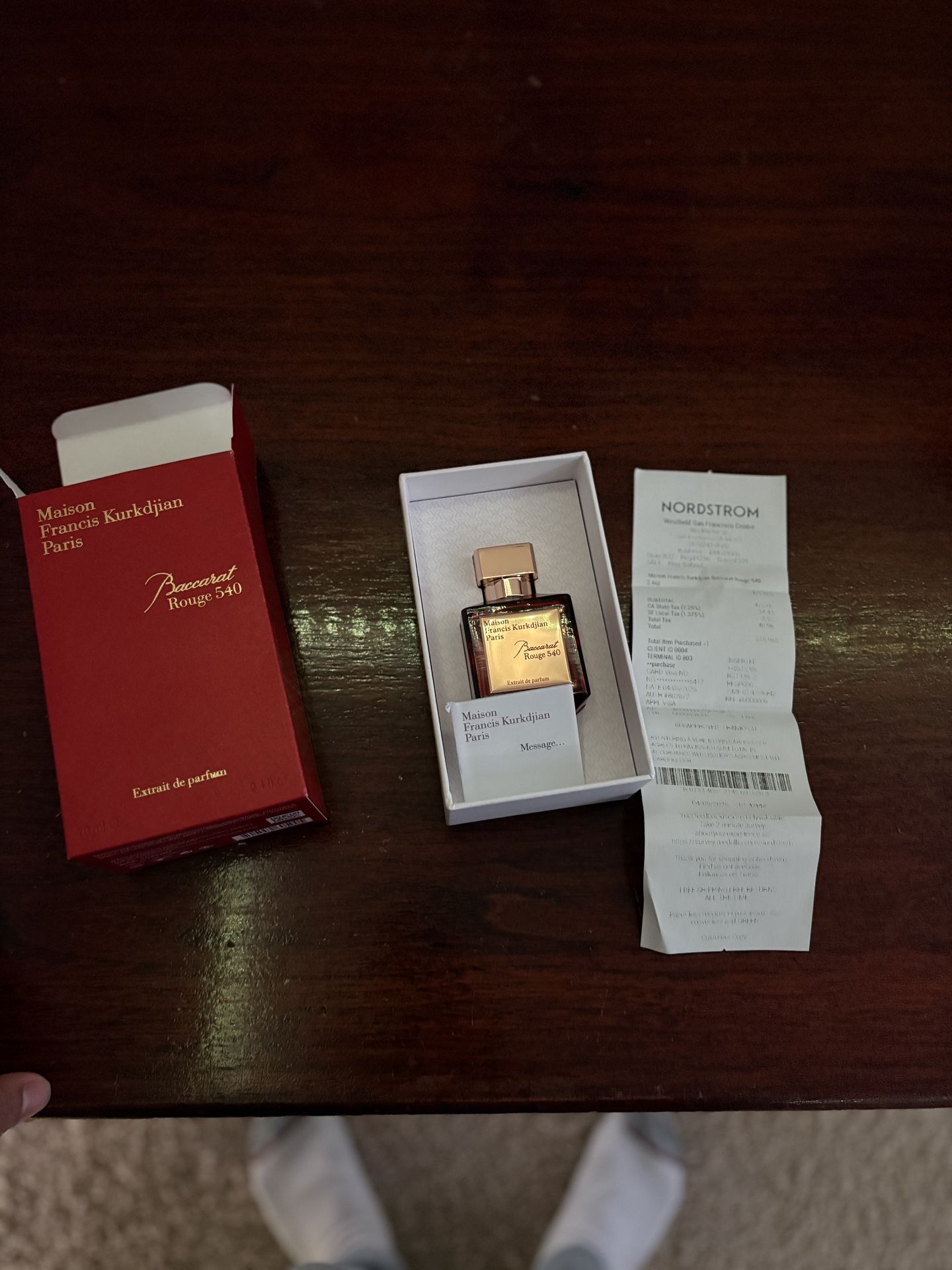 Maison Francis Kurkdjian Paris Daccarat Rouge 540 70ml