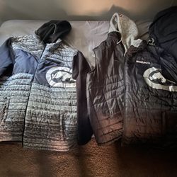 Ecko Coat and Ecko Vest Coat 