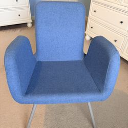 Blue Chair Metal Legs / MCM