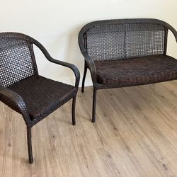 Bench Chair Set