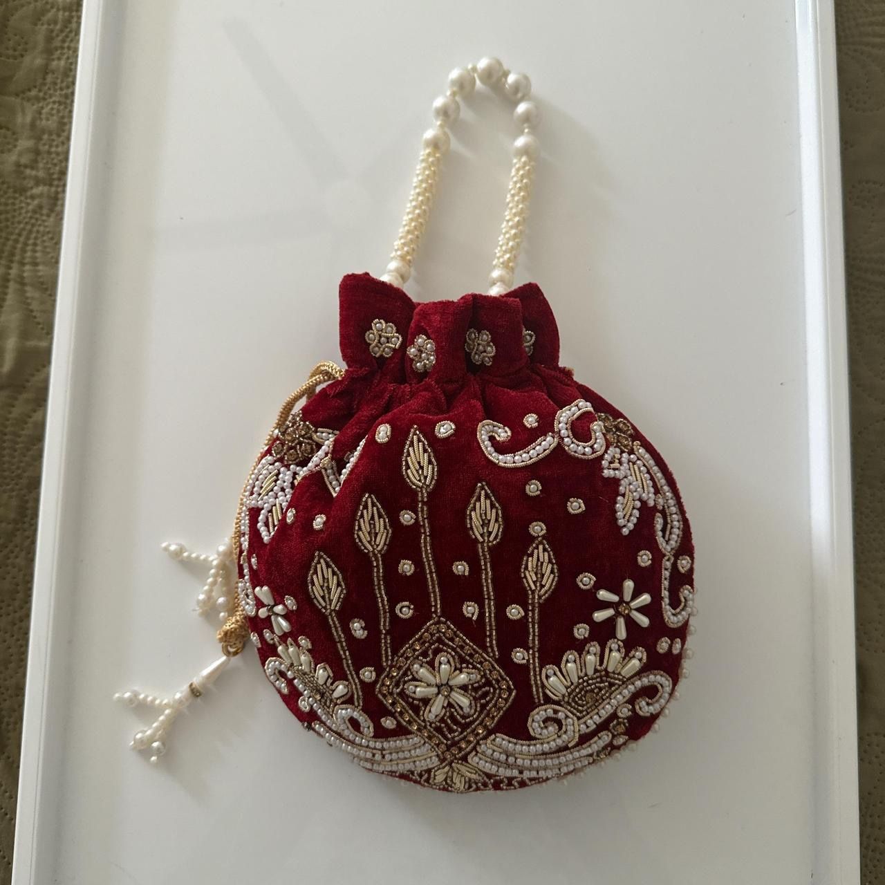 New | South Asia Bridal Potli Bag 