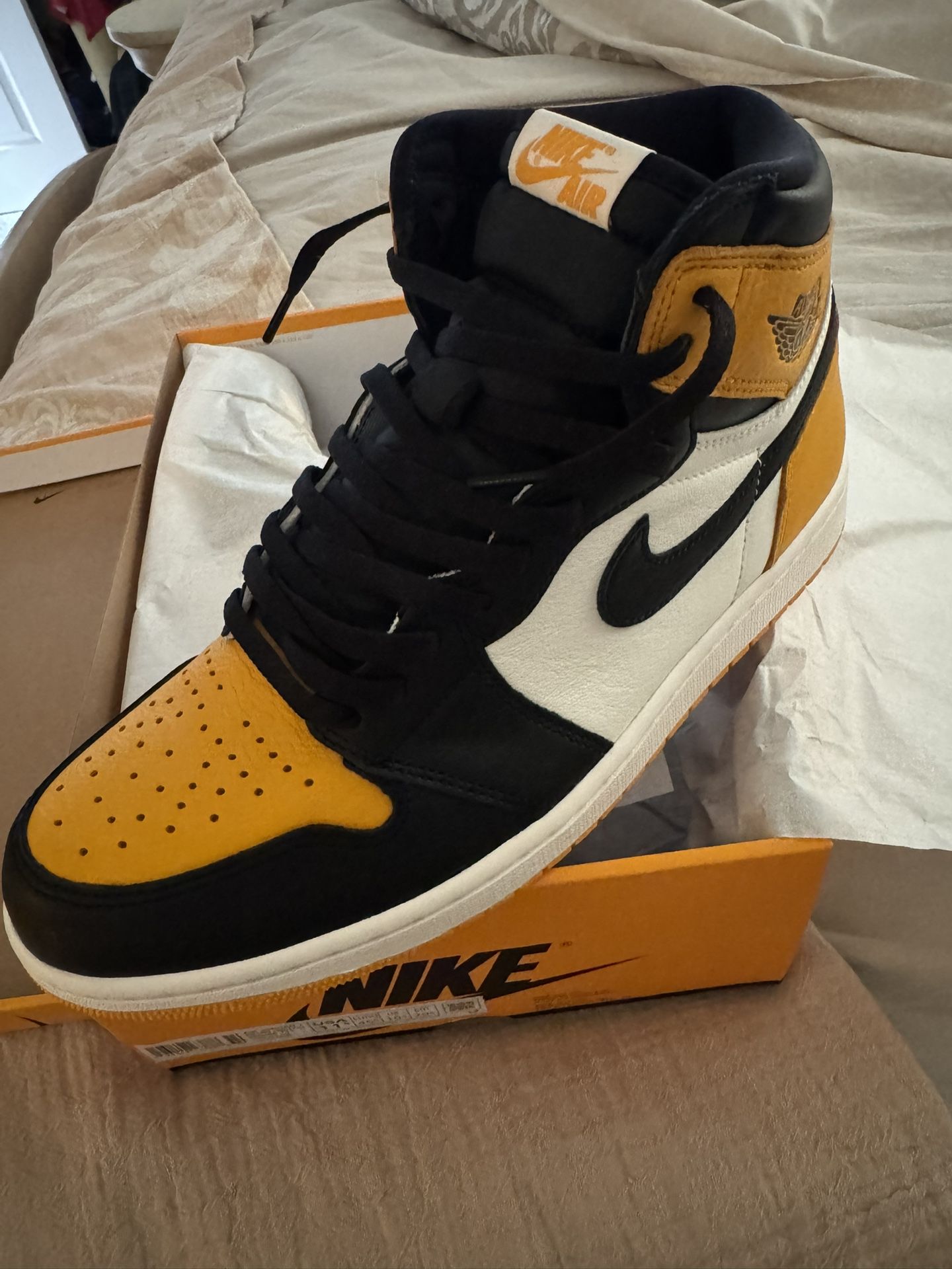 Jordan 1 Yellow Toe