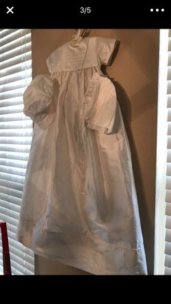 Christening family gown- 100% silk