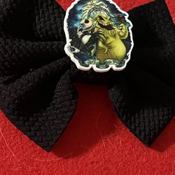 Nightmare Before Christmas Hair Bow