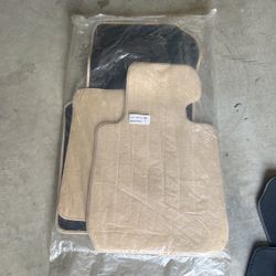 BMW OEM Beige Floor mats