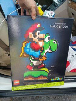 Super Mario world Mario and Yoshi Lego