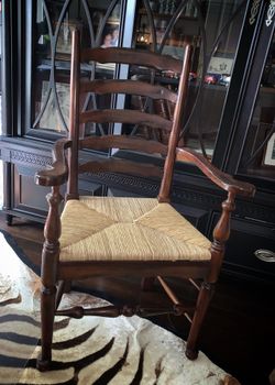 Ladder back Captain’s Chair from Star Furniture