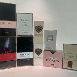 Variety of Men's and Women's Fragrances