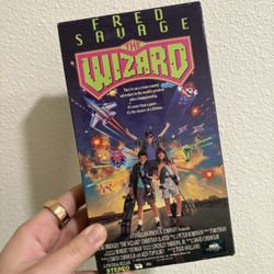 The wizard 1989 VHS Fred savage rare