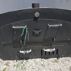 Tuscan Wood Burning Pizza Oven