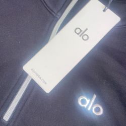 Black Alo Quarter Zip 