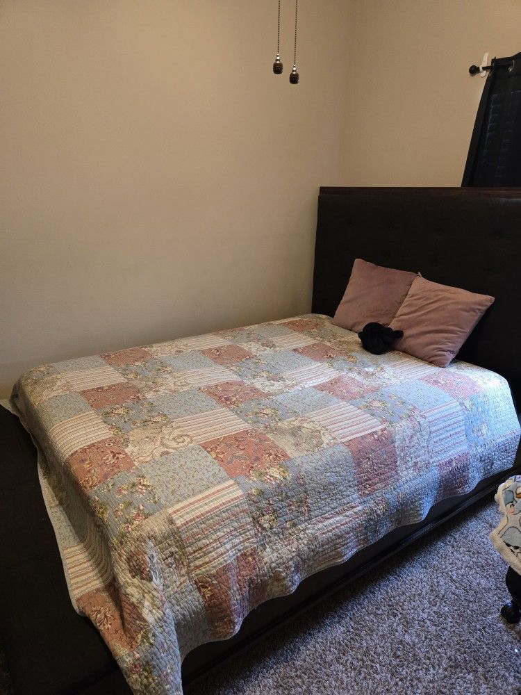 Modern Upholstered Storage Bed