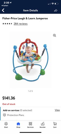 Fisher price laugh and learn jumperoo