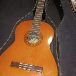 Orlando 304 Exotic Brazilian Rosewood Classical Guitar And Case