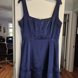 Windsor Fit & Flare Corset Satin A-Line Fancy Prom Dress size XL