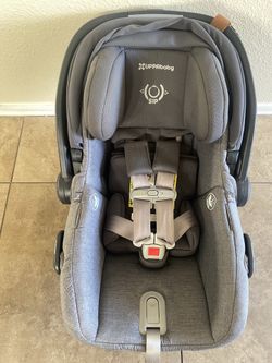 UPPAbaby Mesa V2 Infant Toddler Car Seat - Great Condition - Color Merino Wool Gregory - Must See