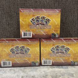 Yugioh Retro Pack Mini Booster Box Sealed (x3) Price Per One Box Is $35 for  Sale in Cypress, CA - OfferUp