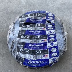 6/2 50’ Romex Wire