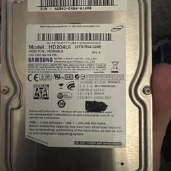 Samsung 2TB Sata Hard Drive 3.5 inch