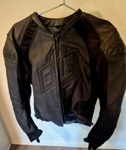 Icon motorcycle leather jacket