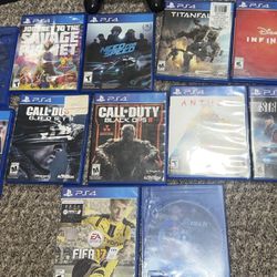 PS4 GAMES ASK PRICES