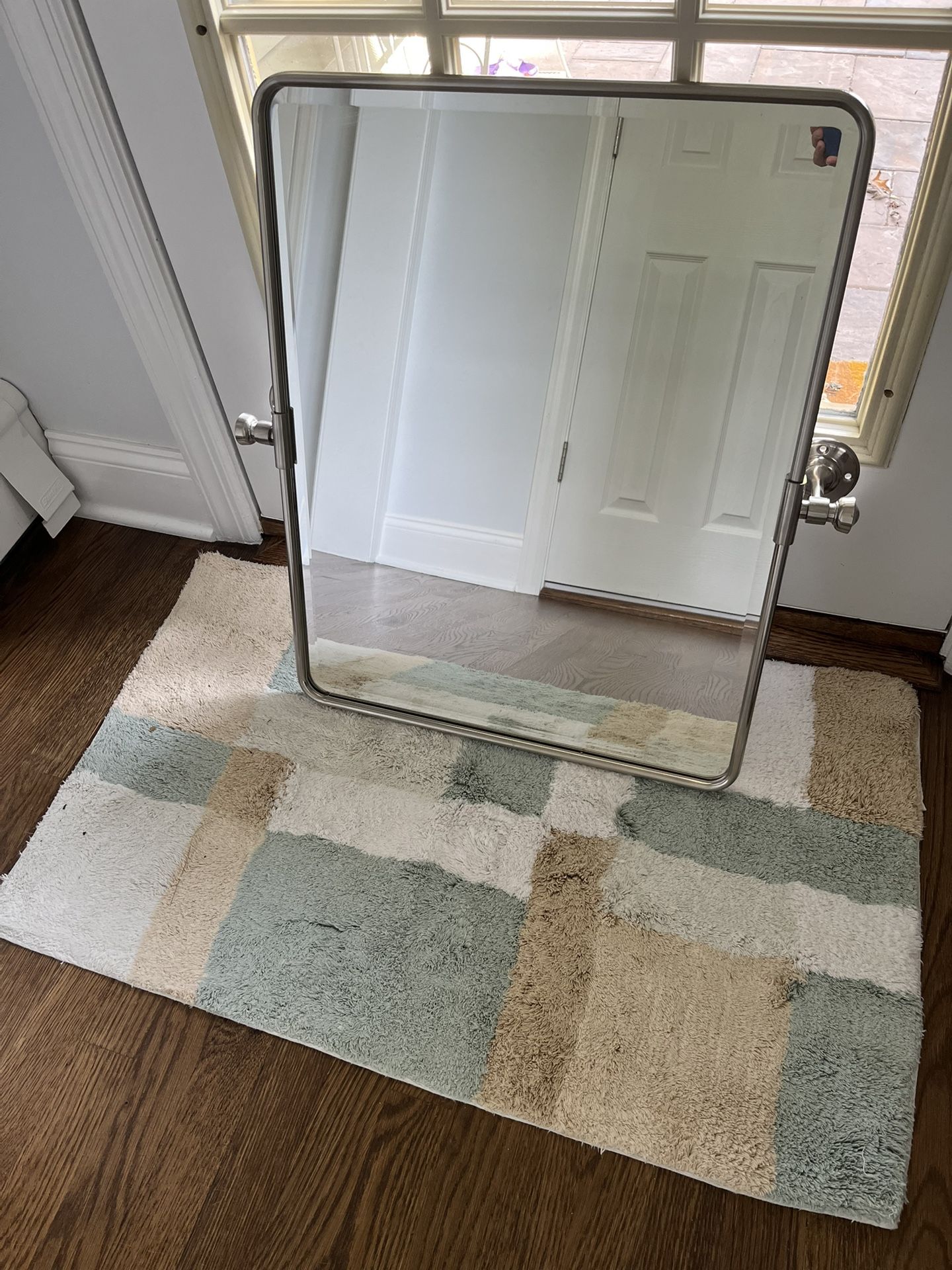 Mirror-Pottery Barn 24”x23”