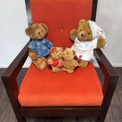 4 Teddy Bears $21