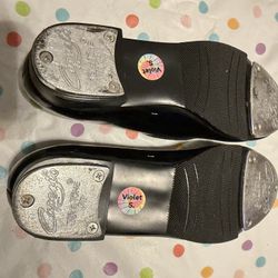 Girls Patent Leather Tap Shoes