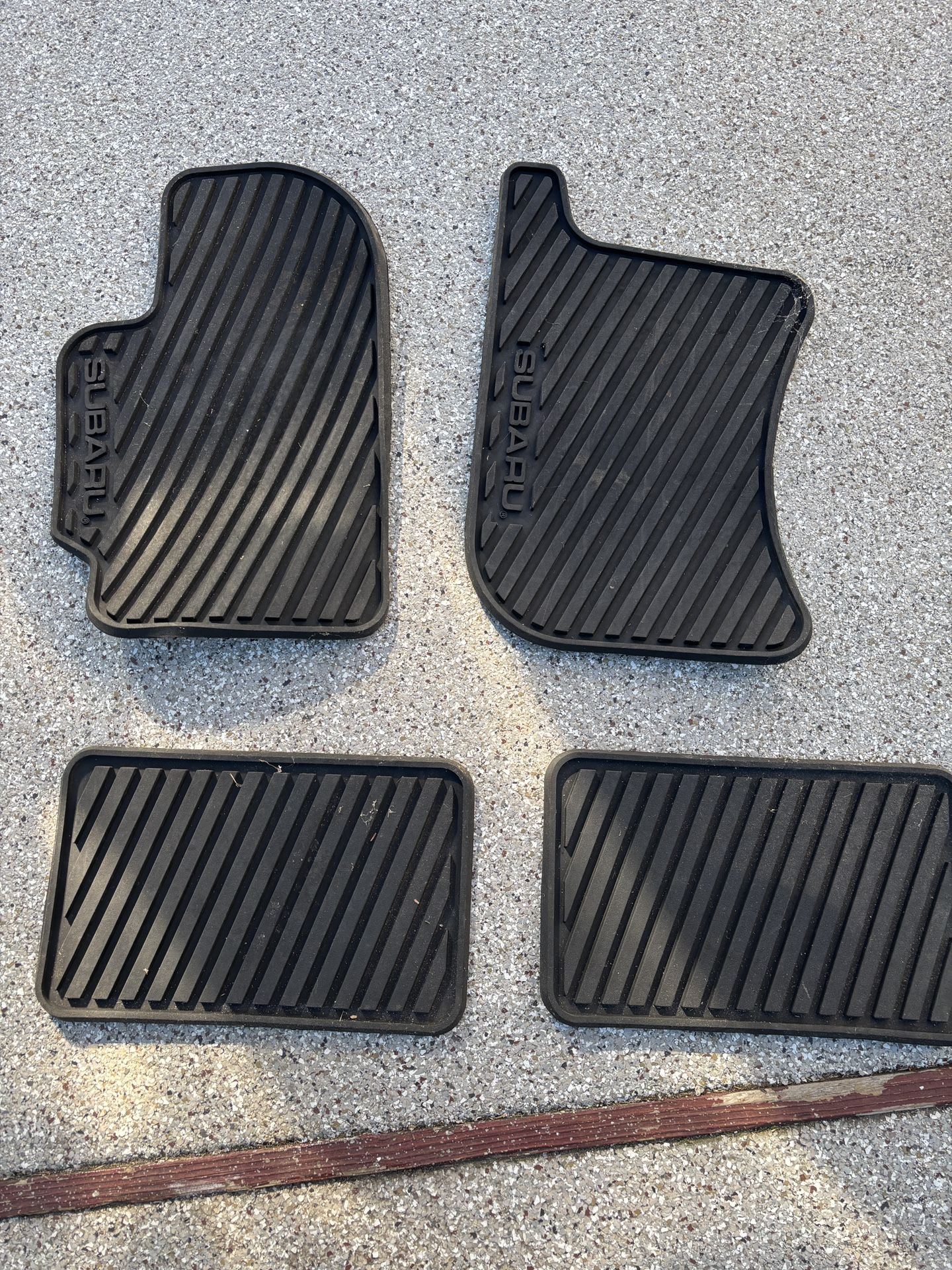 OEM 2000-2007 Subaru Impreza WRX STi All Weather Floor Mats