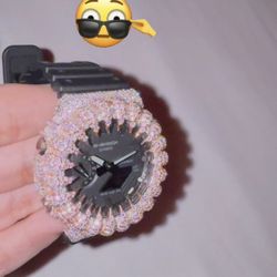 G-Shock Casio GA-2100 Iced Rose Gold Bezel